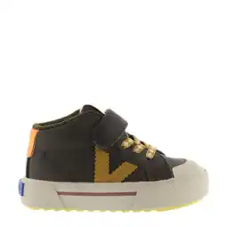 Wehkamp Victoria leren sneakers bruin aanbieding