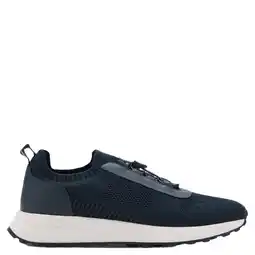 Wehkamp Mango Man sneakers donkerblauw aanbieding