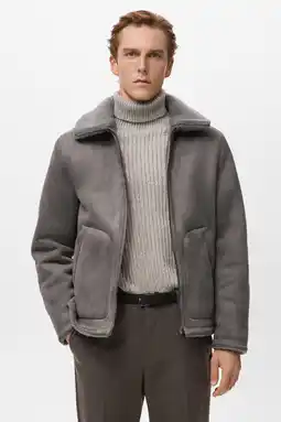 Wehkamp Mango Man winterjas grijs aanbieding