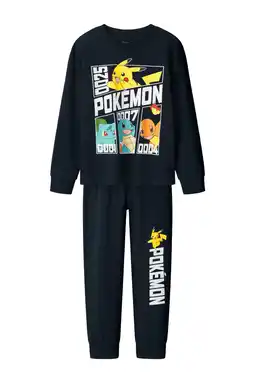 Wehkamp NAME IT KIDS Pokemon pyjama donkerblauw aanbieding