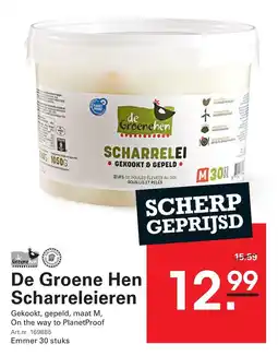 Sligro De Groene Hen Scharreleieren aanbieding
