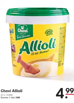 Sligro Chovi Allioli aanbieding