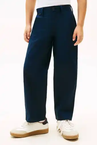 Wehkamp Tommy Hilfiger casual broek donkerblauw aanbieding