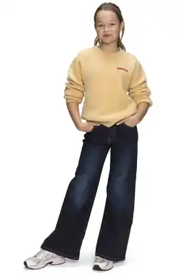 Wehkamp Retour Jeans wide leg jeans grey denim aanbieding
