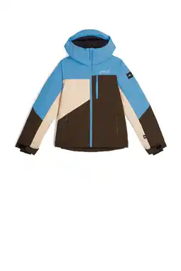 Wehkamp O'Neill ski-jas FWC'Cruz Triple bruin/ecru/blauw aanbieding