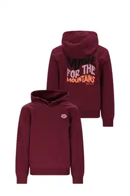 Wehkamp TYGO & vito hoodie donkerrood aanbieding