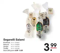 Sligro Segarelli Salami aanbieding