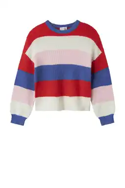 Wehkamp NAME IT KIDS trui rood gebreid aanbieding