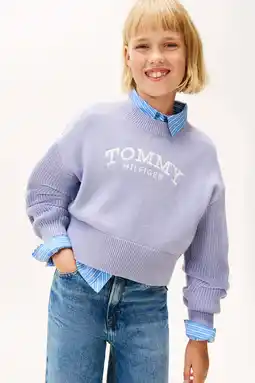 Wehkamp Tommy Hilfiger sweater lila aanbieding
