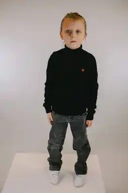 Wehkamp TYGO & vito coltrui zwart fijn gebreid aanbieding
