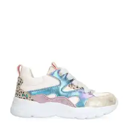 Wehkamp BunniesJR Sanne Spring leren sneakers champagne aanbieding