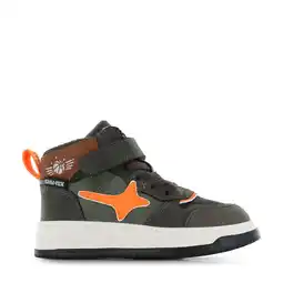 Wehkamp Shoesme waterproof leren sneakers donkerbruin aanbieding