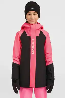 Wehkamp O'Neill ski-jas FWC’Play zwart/roze aanbieding