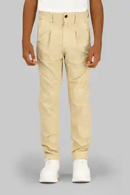 Wehkamp G-STAR tapered casual broek kaki aanbieding