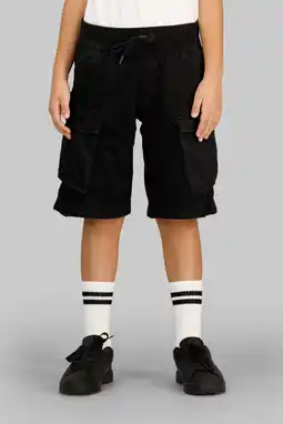 Wehkamp G-STAR relaxed cargo short zwart aanbieding