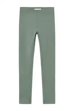 Wehkamp NAME IT KIDS gemêleerde legging NKFDAVINA groen aanbieding