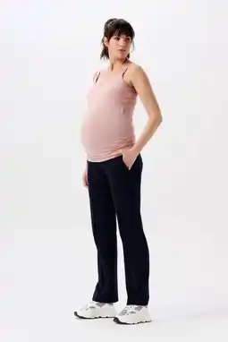 Wehkamp Noppies maternity straight fit broek Eilia zwart aanbieding