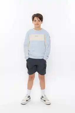 Wehkamp No Way Monday sweater lichtblauw aanbieding
