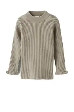 Wehkamp NAME IT MINI longsleeve beige aanbieding
