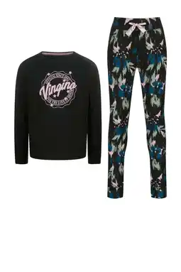 Wehkamp Vingino pyjama Wayra zwart aanbieding