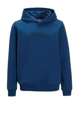 Wehkamp Calvin Klein hoodie blauw aanbieding