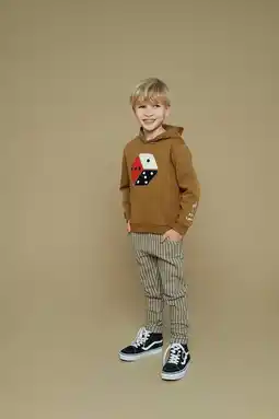 Wehkamp Sturdy hoodie olijfgroen aanbieding