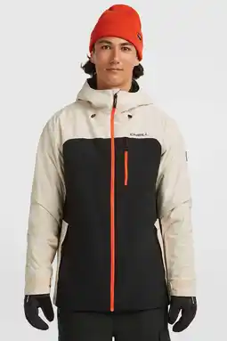 Wehkamp O'Neill ski-jas FWC'Cruz Duo zwart/ecru aanbieding