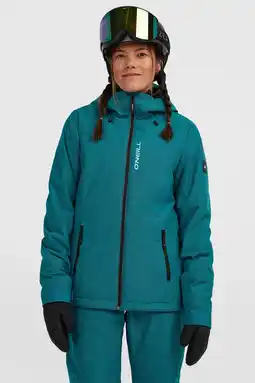 Wehkamp O'Neill ski-jas FWC'Cruz groen aanbieding