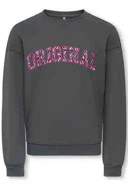 Wehkamp KIDS ONLY GIRL sweater grijs aanbieding