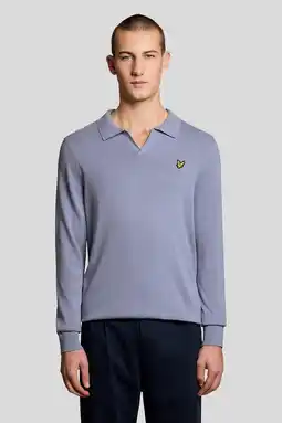 Wehkamp Lyle & Scott trui fijn gebreid lila aanbieding
