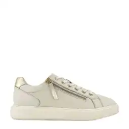 Wehkamp 5th Avenue leren sneakers beige aanbieding