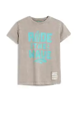 Wehkamp 4PRESIDENT T-shirt beige aanbieding
