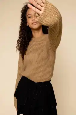 Wehkamp LOOXS 10sixteen sweater goud met glitter aanbieding