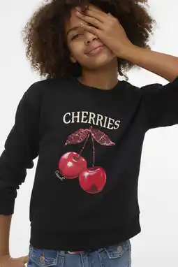 Wehkamp VERO MODA GIRL sweater zwart aanbieding