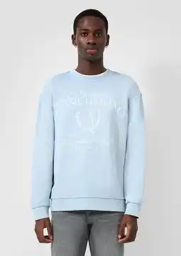 Wehkamp QS sweater lichtblauw aanbieding