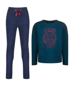 Wehkamp Vingino pyjama Wayra donkerblauw aanbieding
