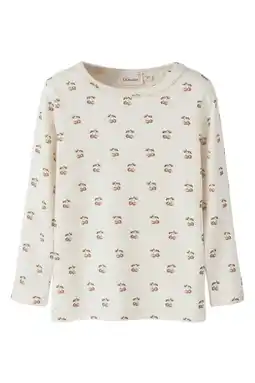 Wehkamp LIL' ATELIER MINI longsleeve wit aanbieding