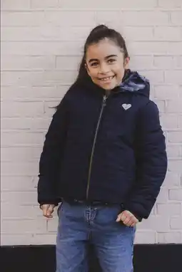 Wehkamp LOOXS little winterjas donkerblauw aanbieding