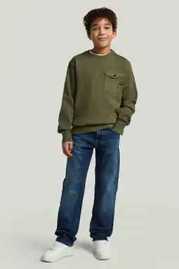 Wehkamp G-STAR sweater groen aanbieding
