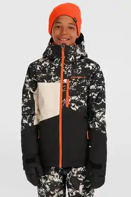 Wehkamp O'Neill ski-jas FWC'Cruz Triple zwart/ecru aanbieding