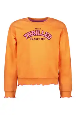 Wehkamp B.Nosy sweater oranje aanbieding