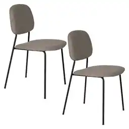 Wehkamp Housecraft Living eetkamerstoel (set van 2) Roos aanbieding