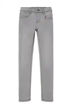 Wehkamp NAME IT KIDS skinny jeans NKFPOLLY grijs aanbieding