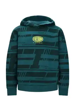 Wehkamp Retour Performance hoodie groen aanbieding