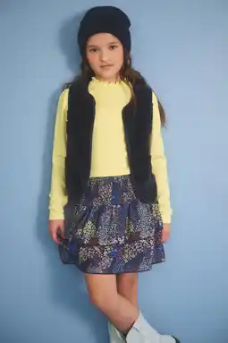 Wehkamp NONO strokenrok donkerblauw aanbieding