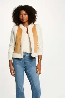Wehkamp Morgan gilet camel aanbieding