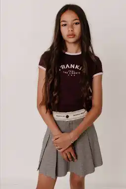 Wehkamp Frankie&Liberty A-lijn rok ecru aanbieding