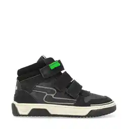 Wehkamp Develab leren sneakers donkerblauw aanbieding