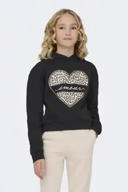 Wehkamp KIDS ONLY GIRL hoodie zwart aanbieding