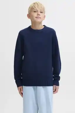Wehkamp JACK & JONES JUNIOR pullover donkerblauw aanbieding
